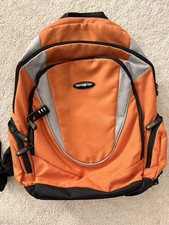 Samsonite Orange Grey Backpack